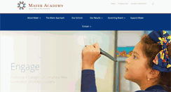 Desktop Screenshot of materacademy.com
